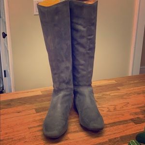 Corso Como knee high flat boot, gray